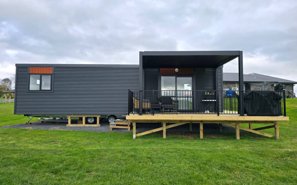 Tiny Home With Deck. MD Tiny Living