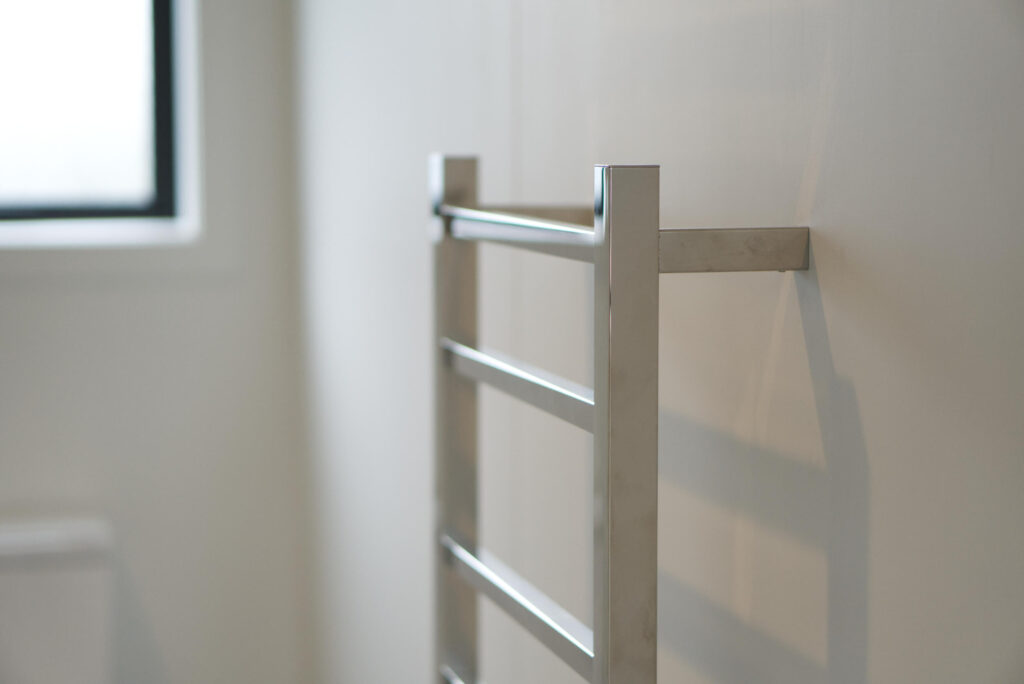 Tiny Home Bathroom Rack